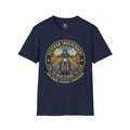 Veteran Independent Motorcycle T-Shirt — "Live to Ride, Ride to Live Navy"