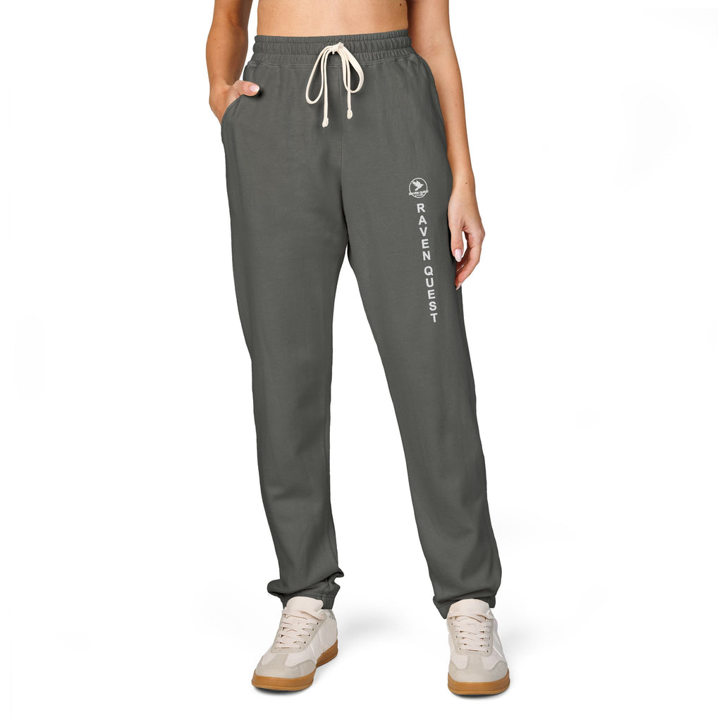 Vertical Logo Joggers — Garment-Dyed Fleece Sweatpants