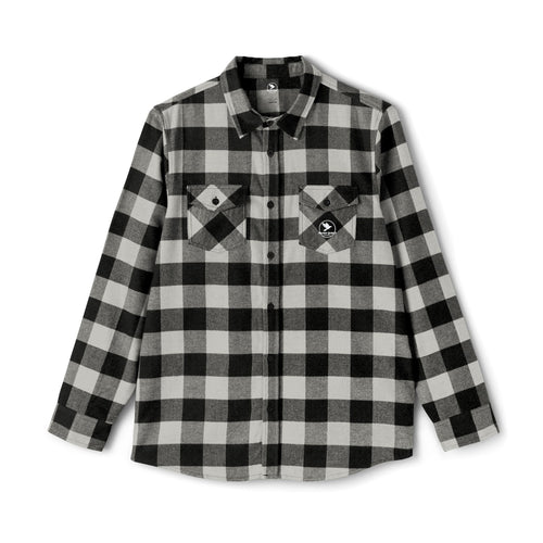 Black & White Buffalo Plaid Flannel Shirt| Raven Quest - Raven Quest Apparel