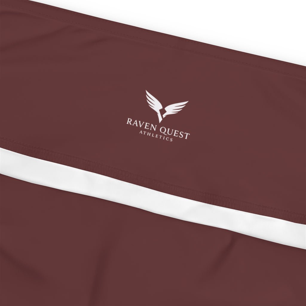 Zen Plus Size Leggings — Dusty Cranberry Mandala | Raven Quest Apparel