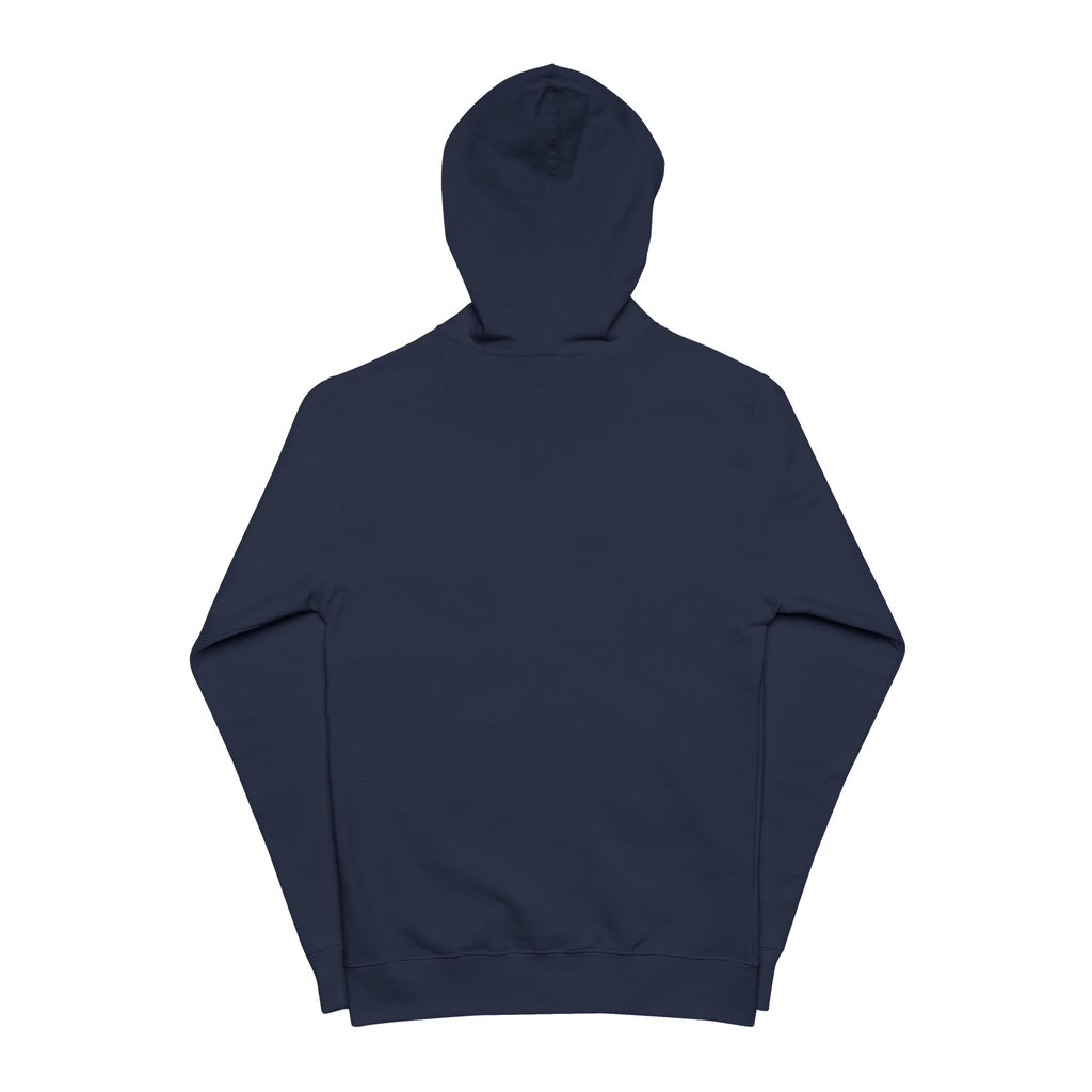 Zip Hoodie — Raven Quest Athletics Logo, Cozy Fleece Zip-Up