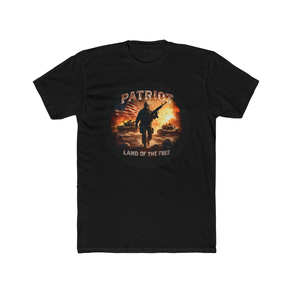 Patriot Soldier Graphic Tee — Military Veteran Tribute T-Shirt - Raven Quest Apparel