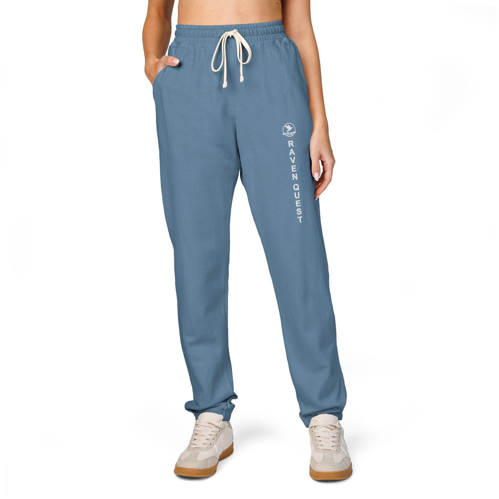 Vertical Logo Joggers — Garment-Dyed Fleece Sweatpants
