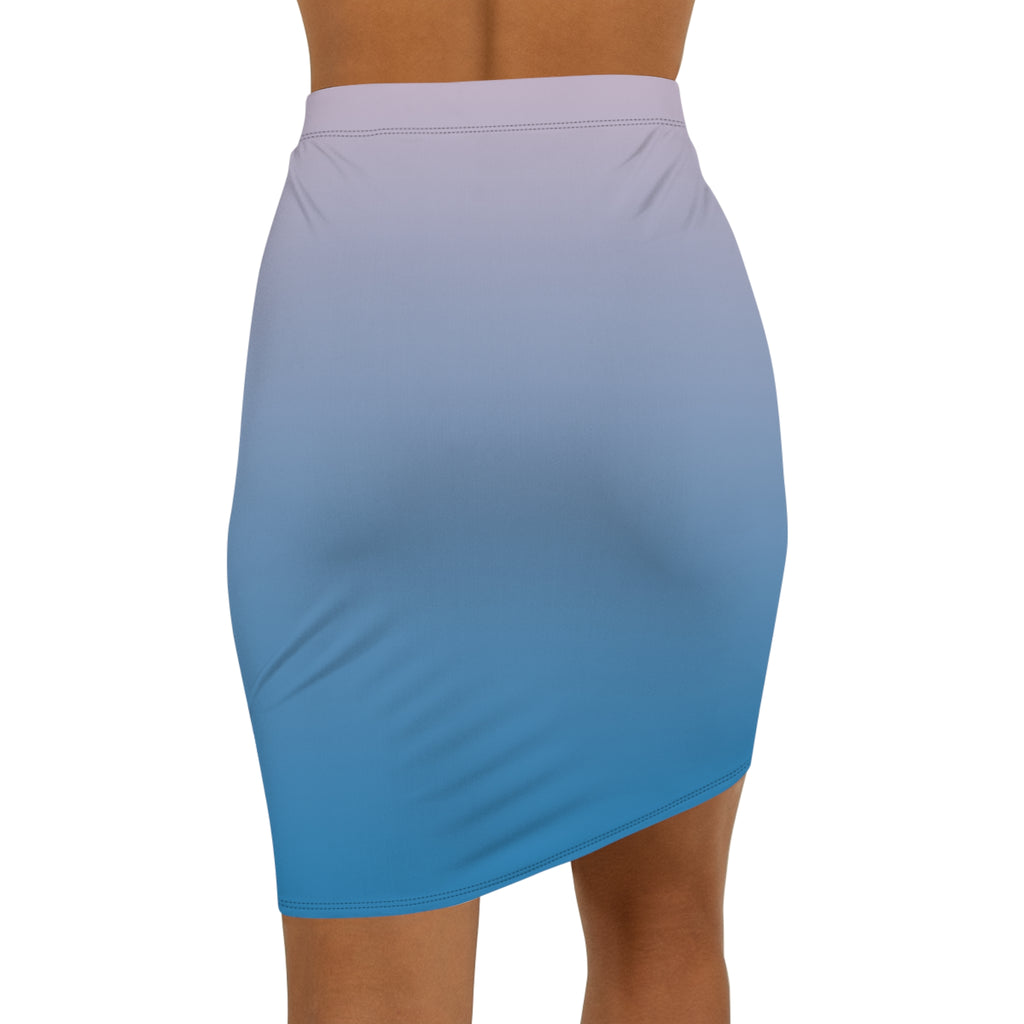 Morning Pencil Skirt — Women's Mid-Waist Slim Fit