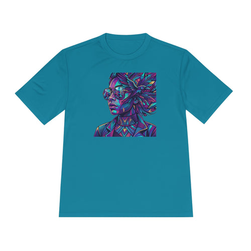 Abstract Graphic Tee — Women’s Fitness T-Shirt