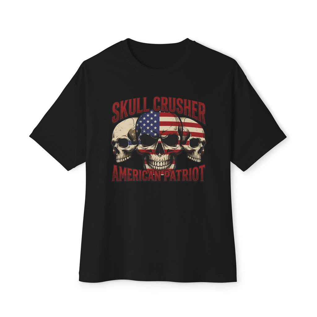 Skull Crusher American Patriot T-Shirt | Raven Quest - Raven Quest Apparel