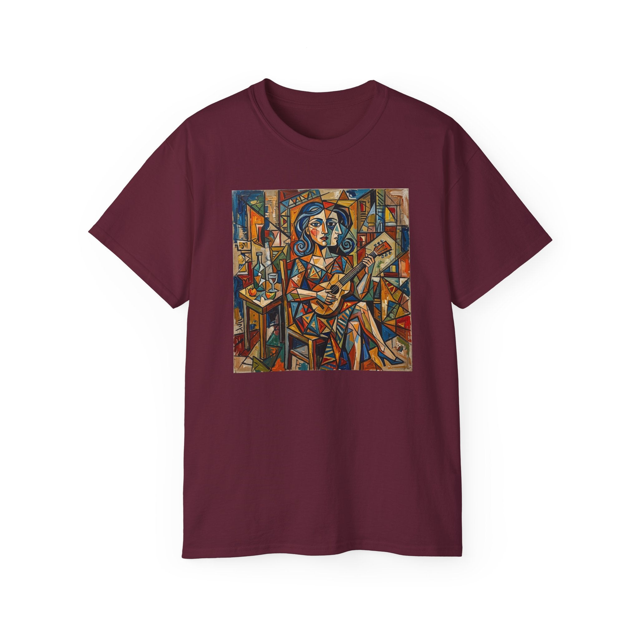 Picasso Style T-Shirt — Abstract Picasso Style Graphic Tee