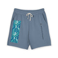 Wave Panel II Fleece Sweat Shorts — Raven Quest Logo - Raven Quest Apparel