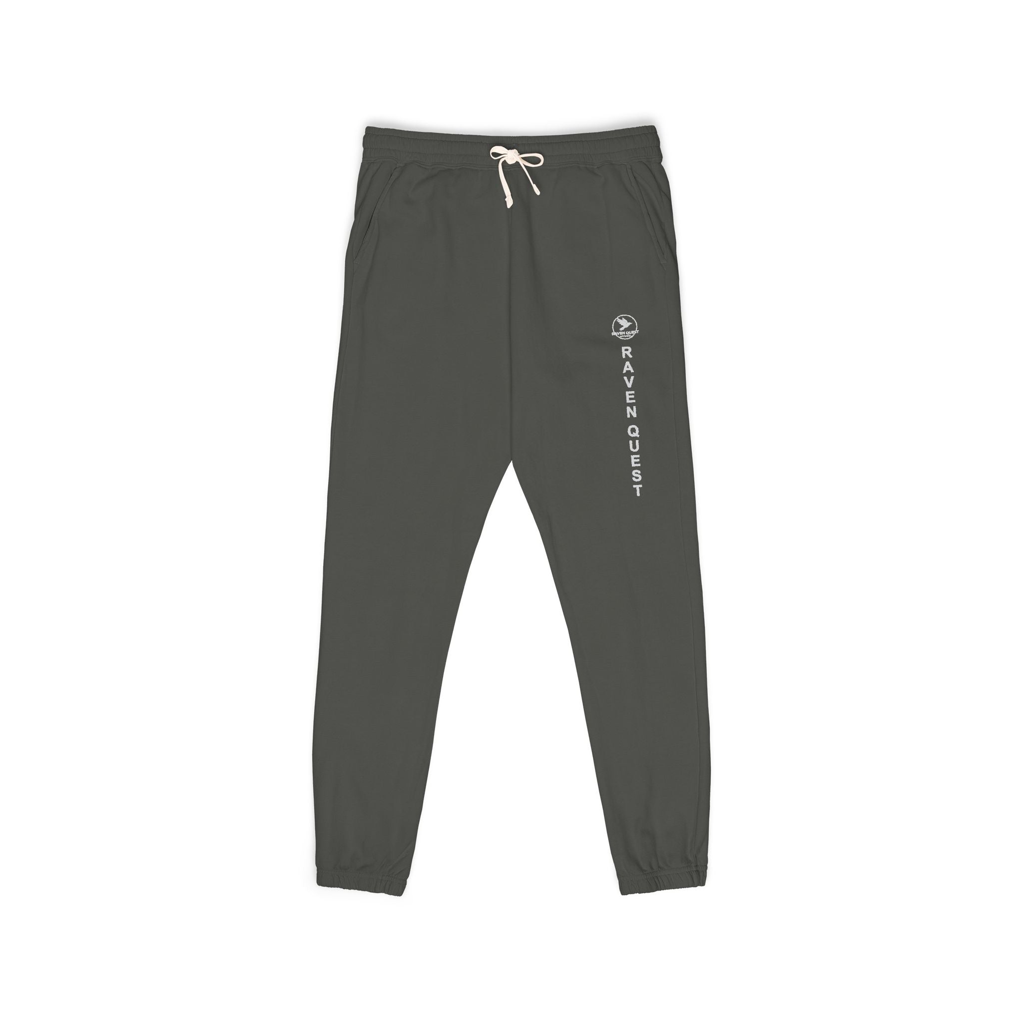 Vertical Logo Joggers — Garment-Dyed Fleece Sweatpants