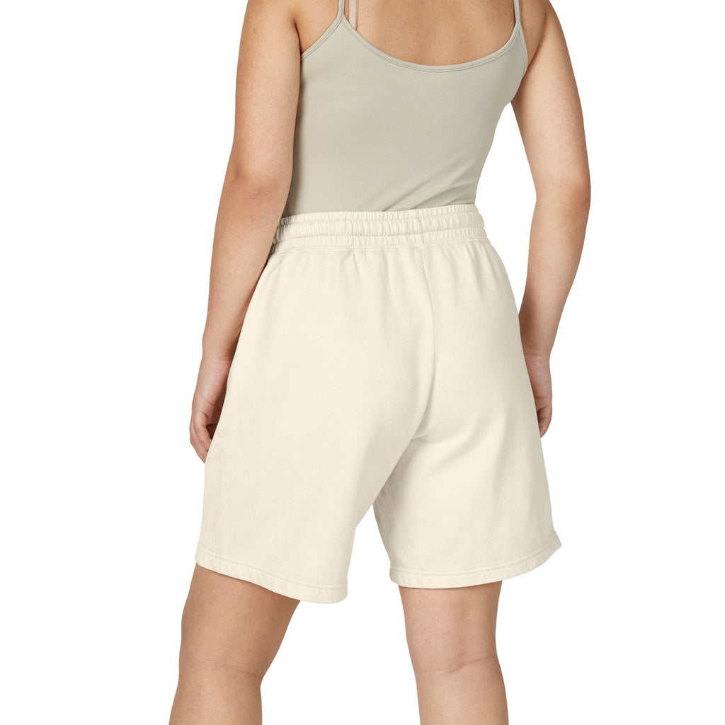 Wave Panel Fleece Sweat Shorts — Raven Quest Logo - Raven Quest Apparel