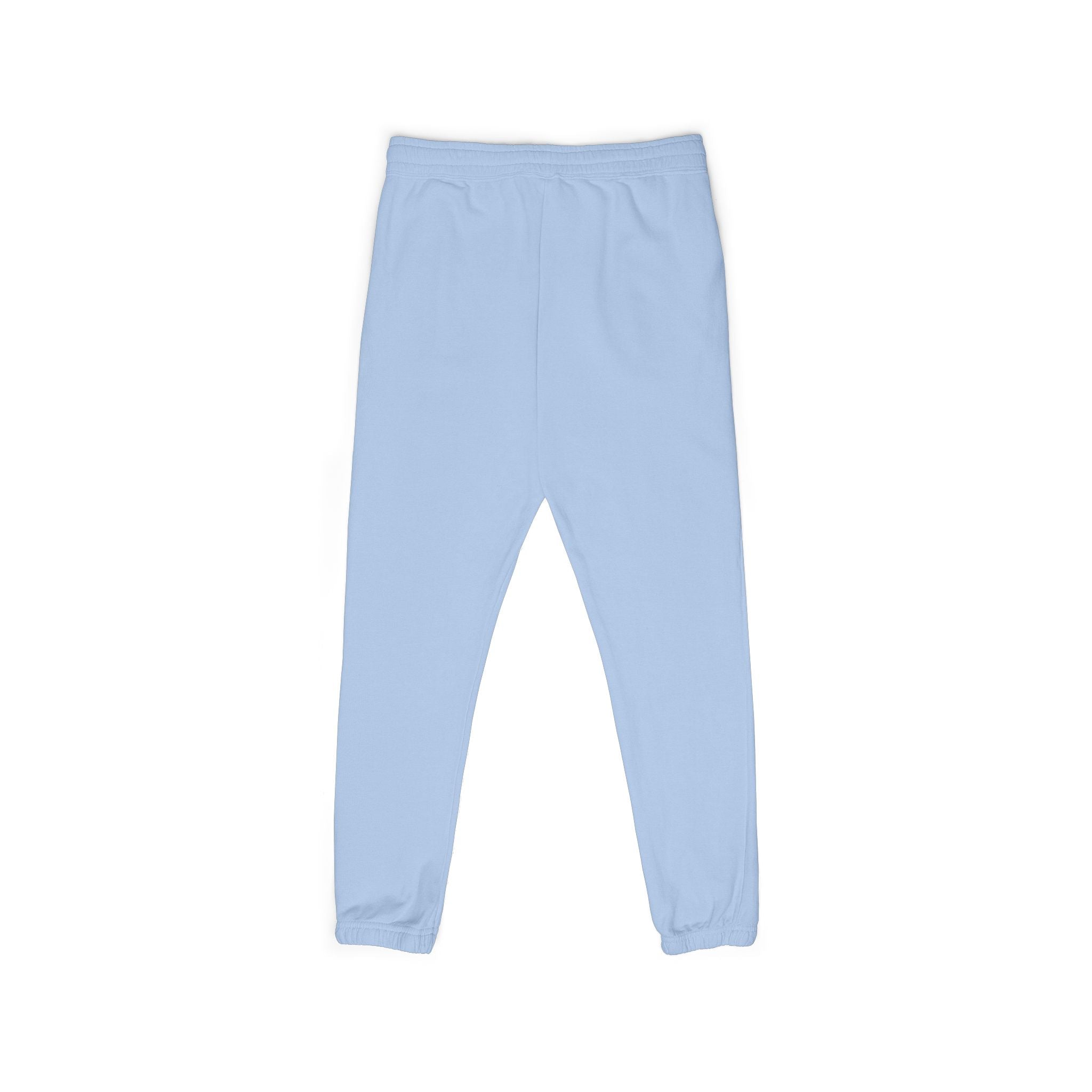 Garment-Dyed Sweatpants — Vertical “Raven ” Side Print