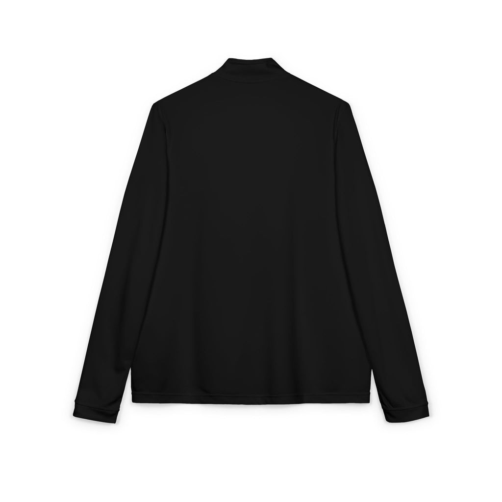 Embroidered Navy Quarter-Zip Pullover – Raven Quest Logo - Raven Quest Apparel