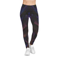 Raven Athletic Fashion Leggings — Purple Black | Raven Quest Apparel