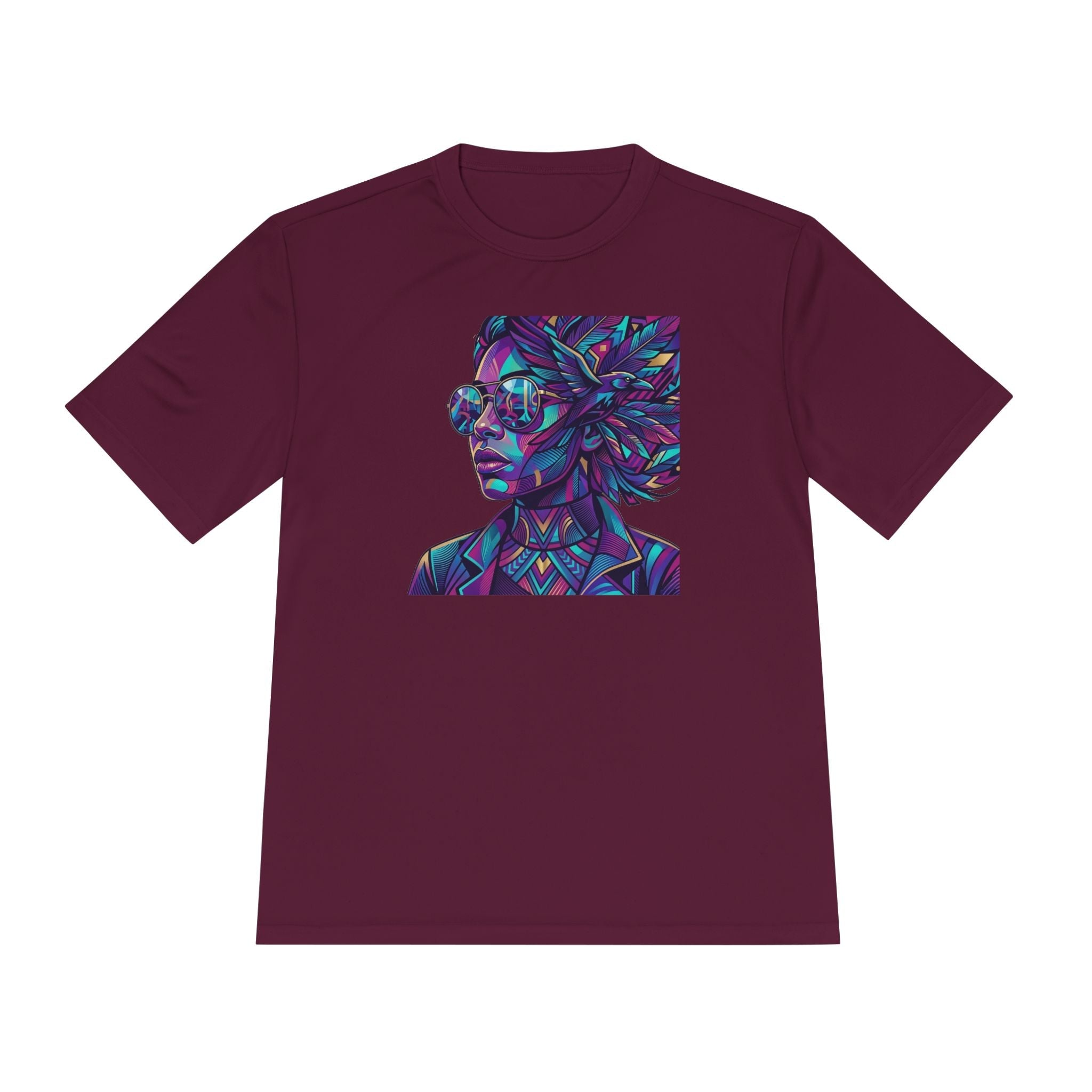 Abstract Graphic Tee — Women’s Fitness T-Shirt - Raven Quest Apparel