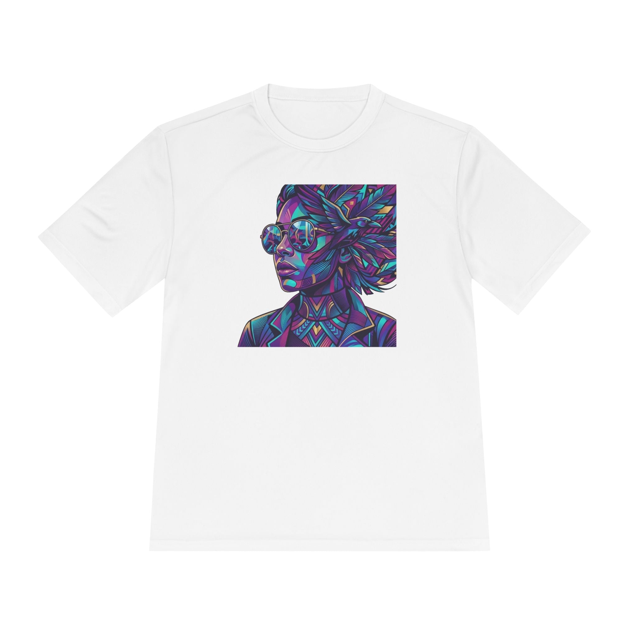 Abstract Graphic Tee — Women’s Fitness T-Shirt - Raven Quest Apparel