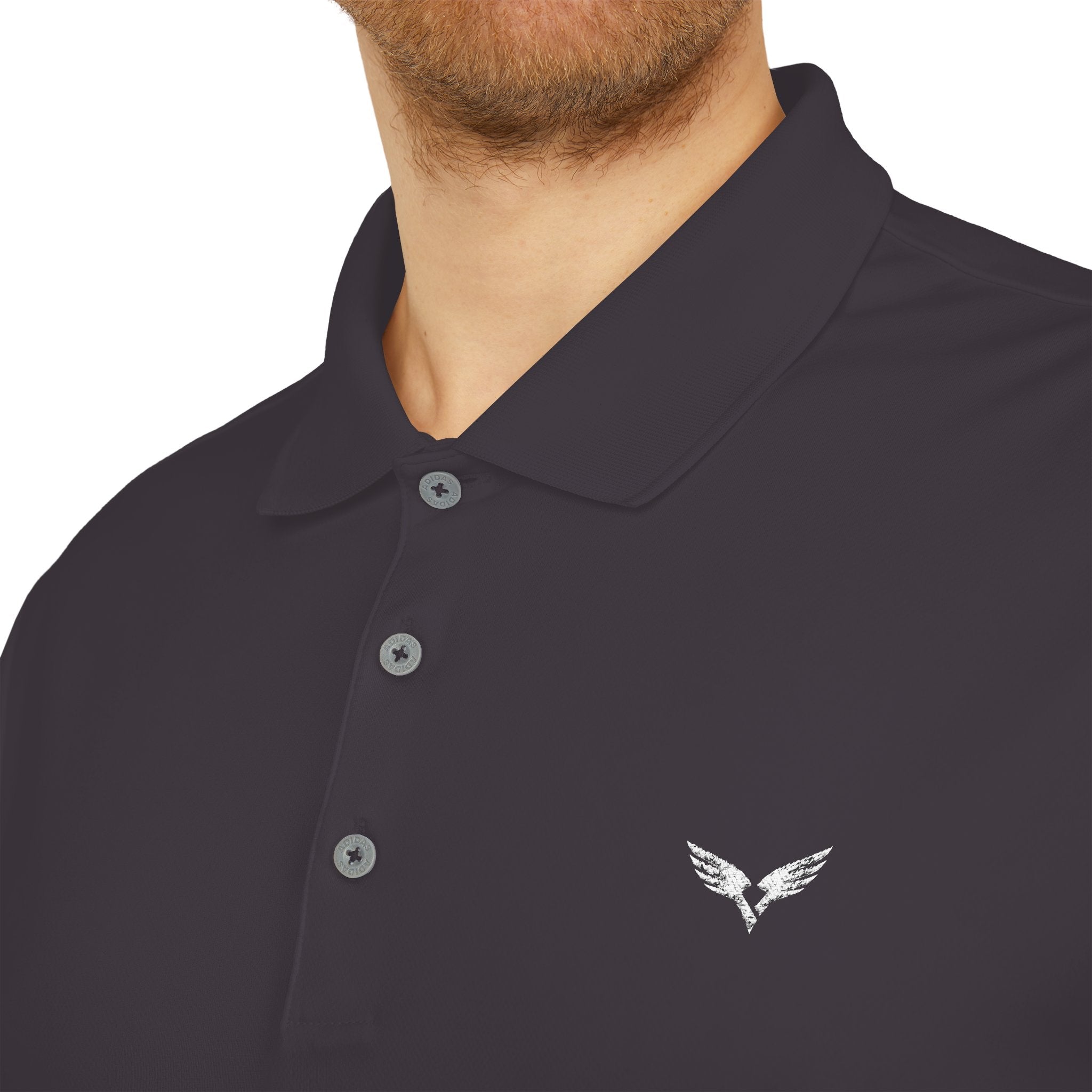 Adidas | Raven Quest Polo | Black - Raven Quest Apparel