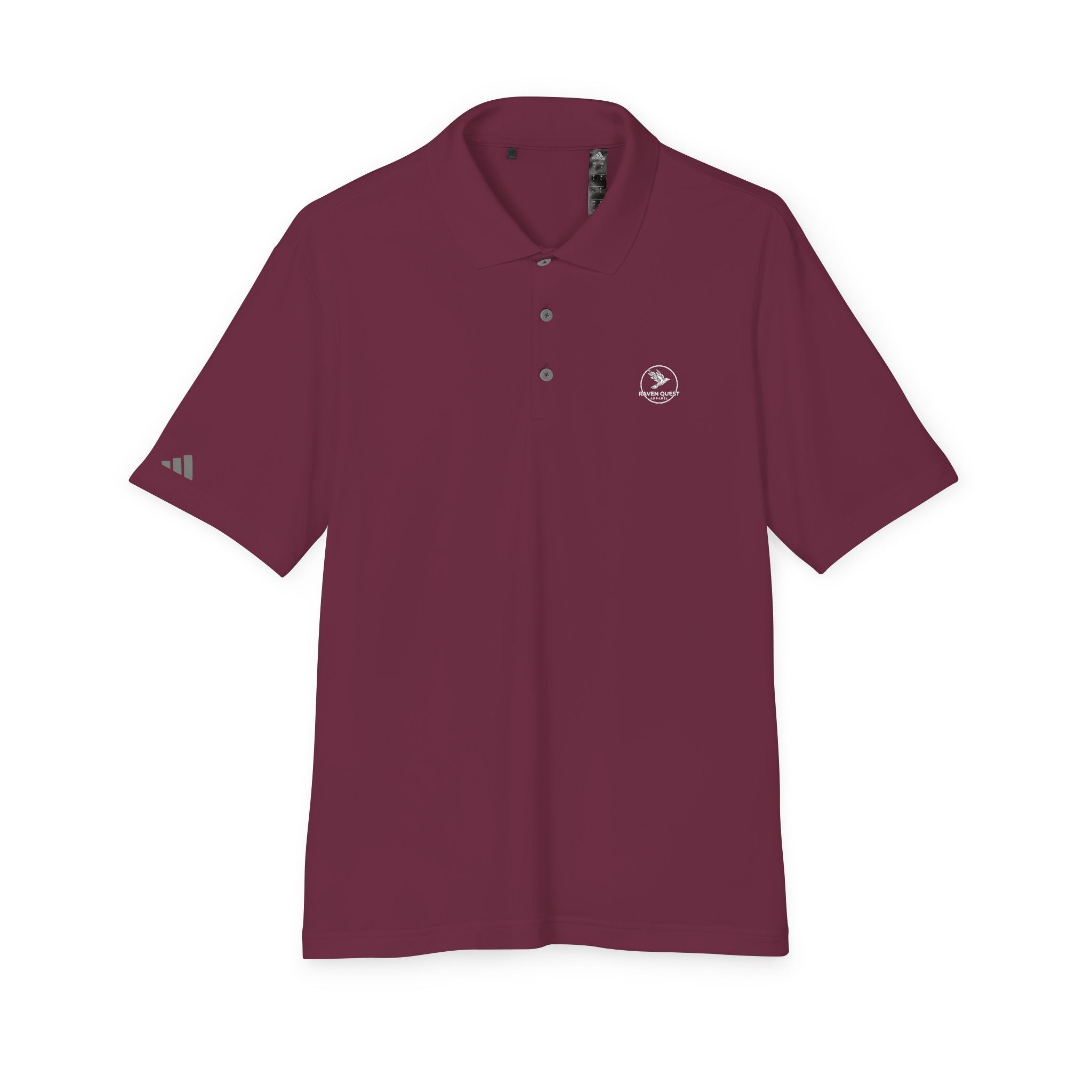 Adidas | Raven Quest Polo | Maroon - Raven Quest Apparel