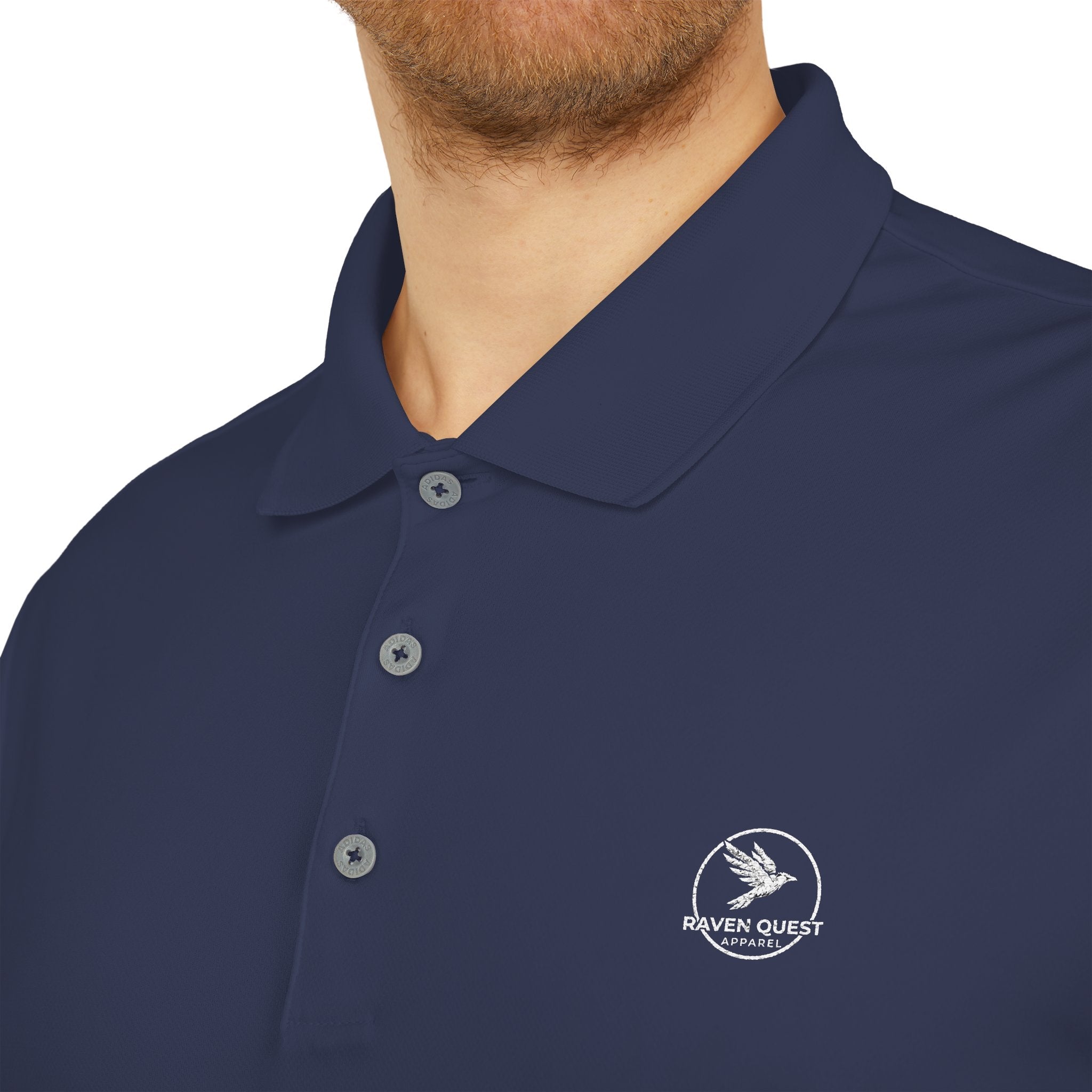 Adidas | Raven Quest Polo | Navy - Raven Quest Apparel