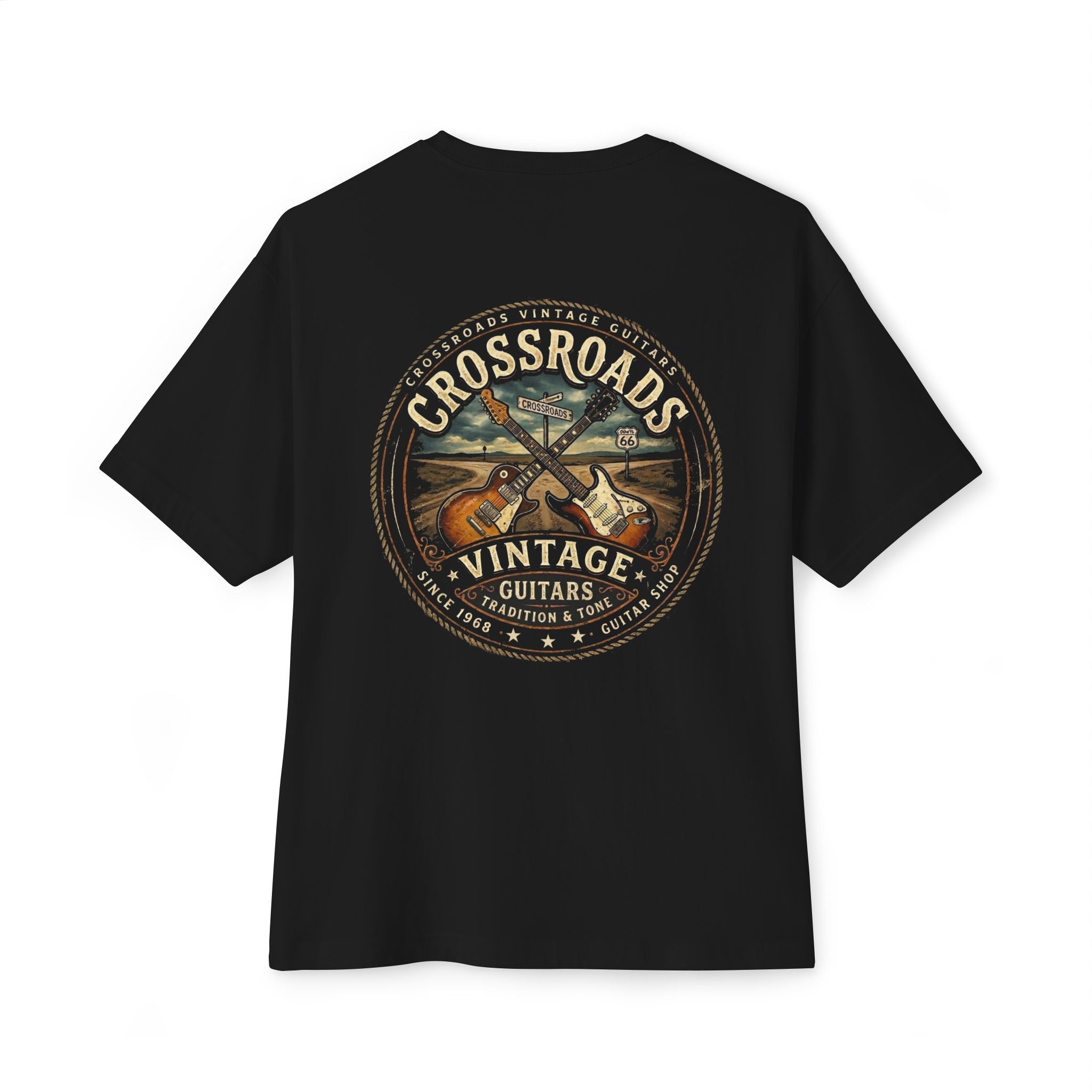 Beale Street Blues Club Guitar Tee — Vintage Memphis Music T-Shirt - Raven Quest Apparel