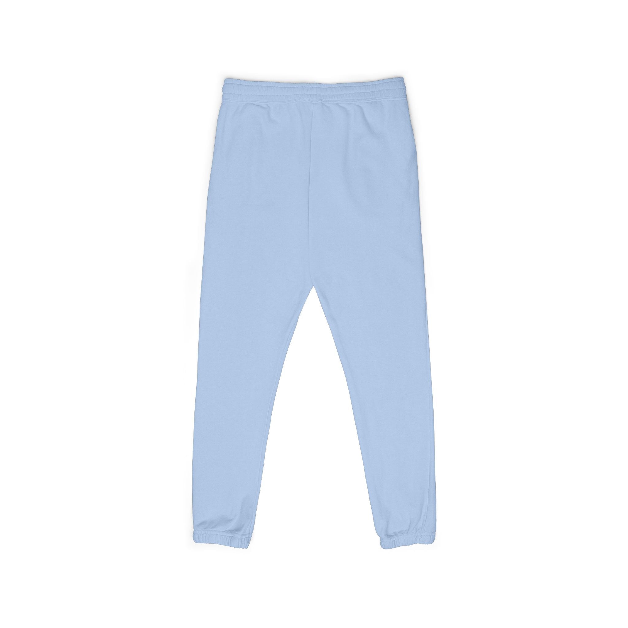 Cream Garment - Dyed Sweatpants — Vertical “Raven ” Side Print - Raven Quest Apparel