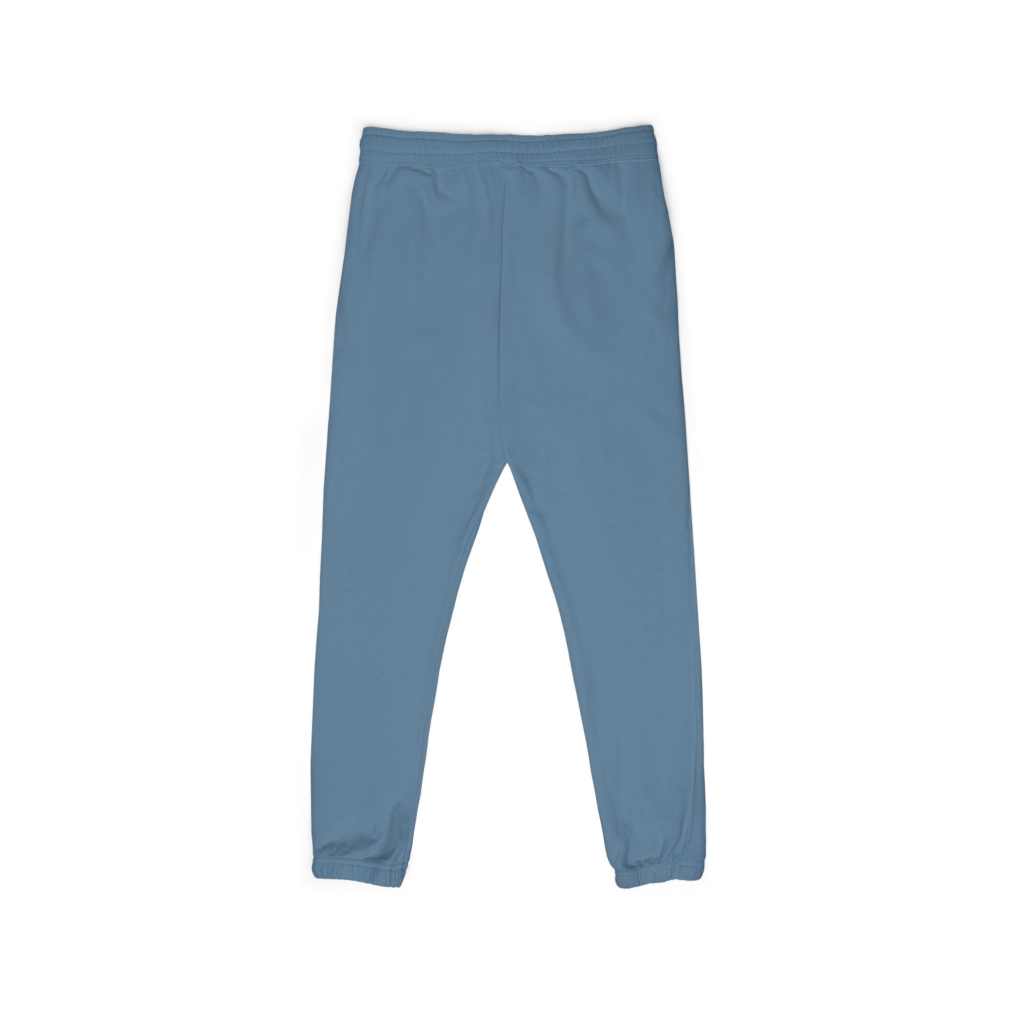 Cream Garment - Dyed Sweatpants — Vertical “Raven ” Side Print - Raven Quest Apparel