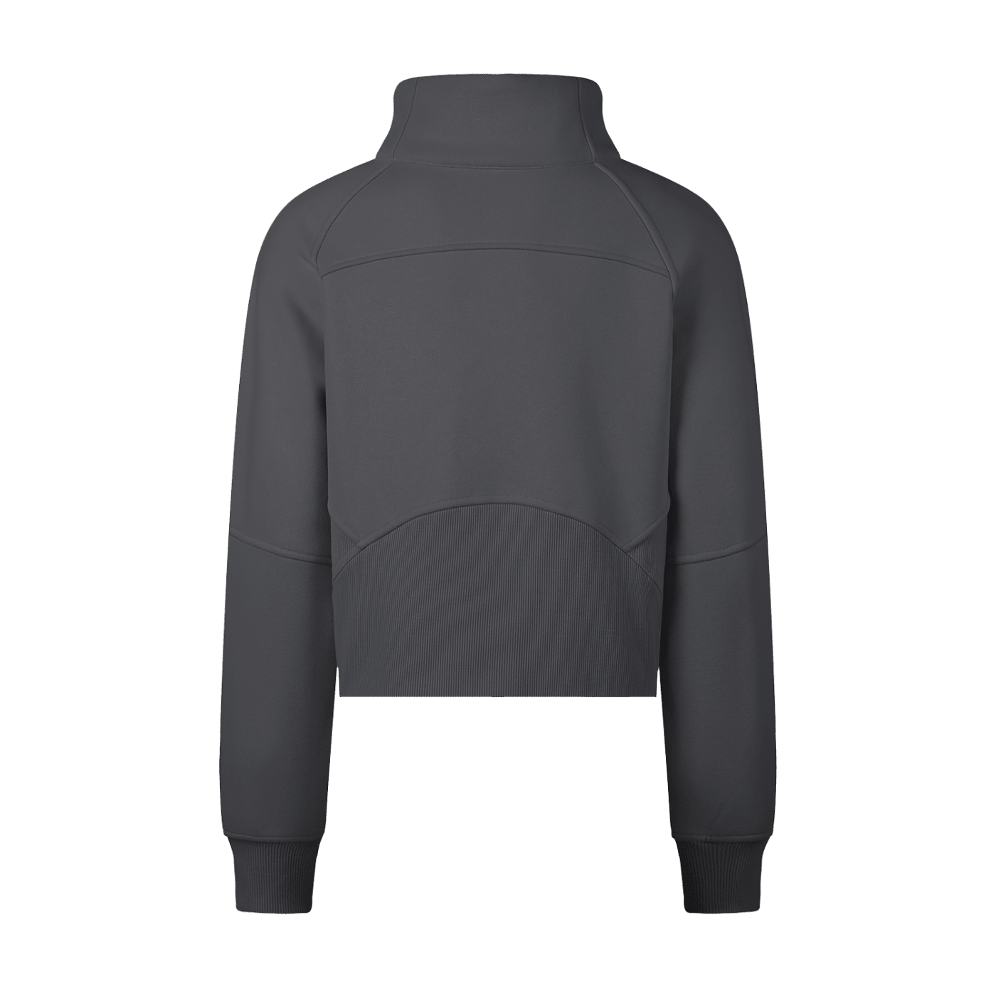Cropped Half-Zip Sweatshirt | Raven Quest Athletics - Raven Quest Apparel