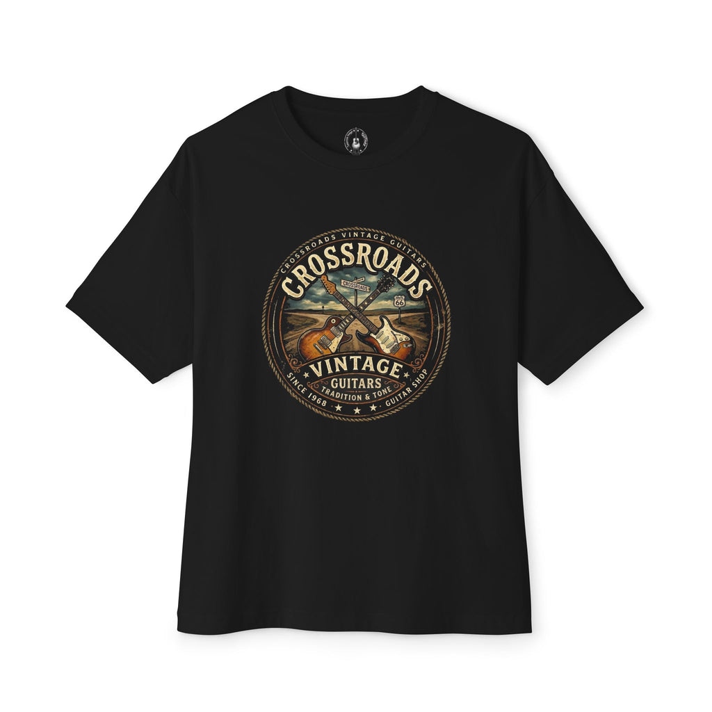 Crossroads Vintage Guitars Tee | Raven Quest - Raven Quest Apparel