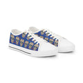 Day of the Dead Sugar Skull Low Top Sneakers — Men's Casual Canvas Shoes - Raven Quest Apparel