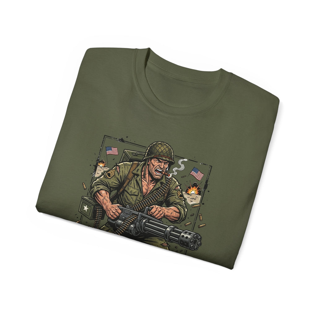Devil Dogs Military Tee – Vintage Marine Infantry Graphic Shirt - Raven Quest Apparel