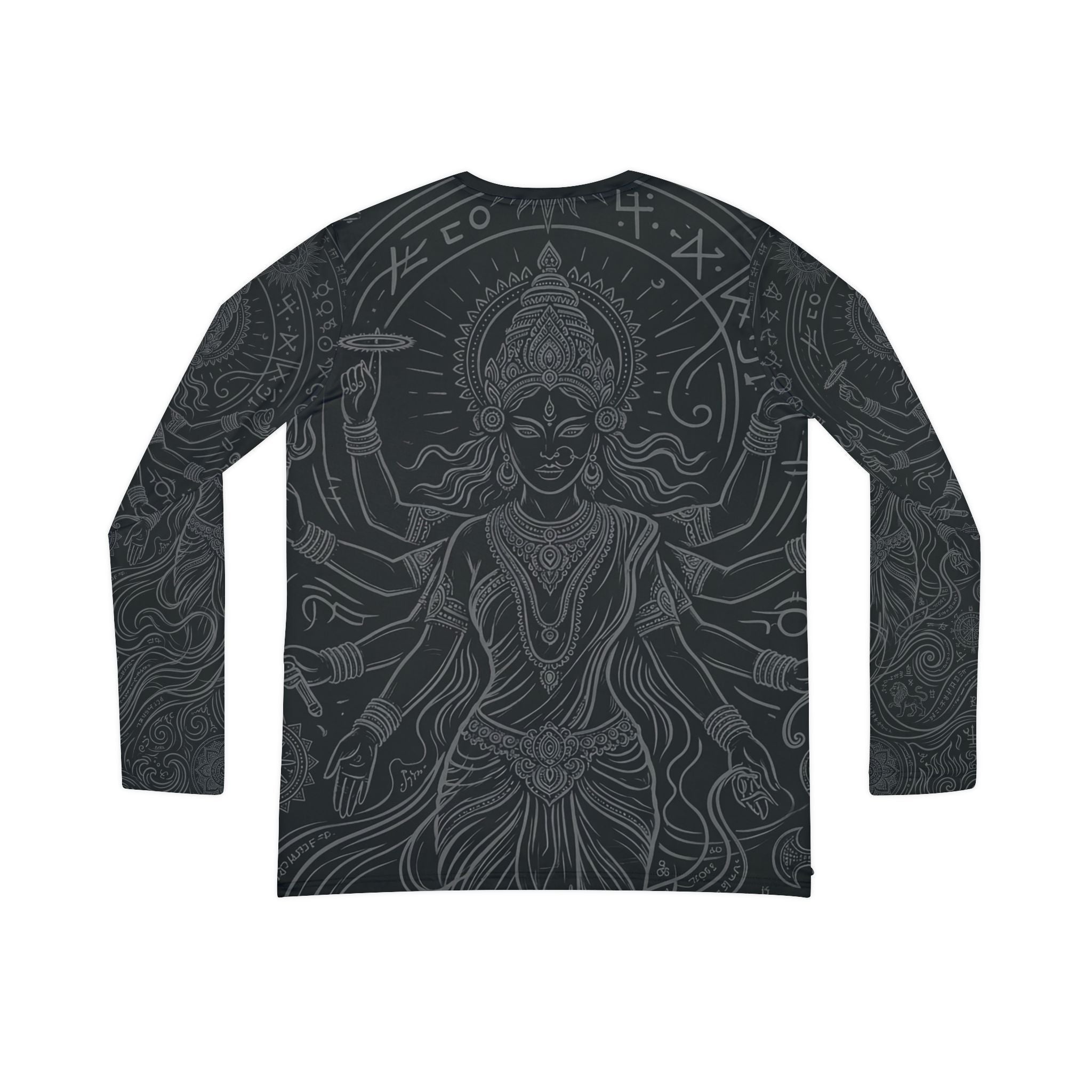 Devine Goddess V-Neck Long Sleeve — Women's Mystic V-Neck | Raven Quest Apparel - Raven Quest Apparel
