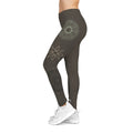 Earth Mandala Leggings — Earth - Tone Yoga & Casual Leggings - Raven Quest Apparel