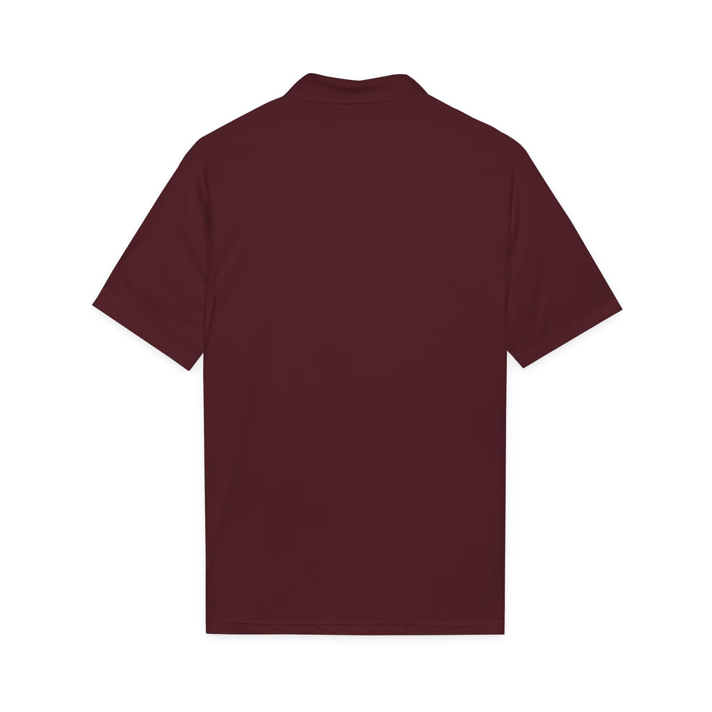 Embroidered Minimalist Winged Polo Shirt | Raven Quest Apparel - Raven Quest Apparel