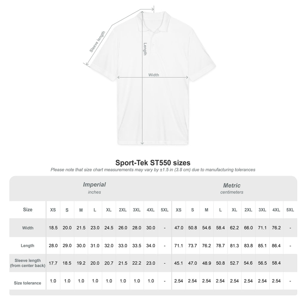 Embroidered Minimalist Winged Polo Shirt | Raven Quest Apparel - Raven Quest Apparel