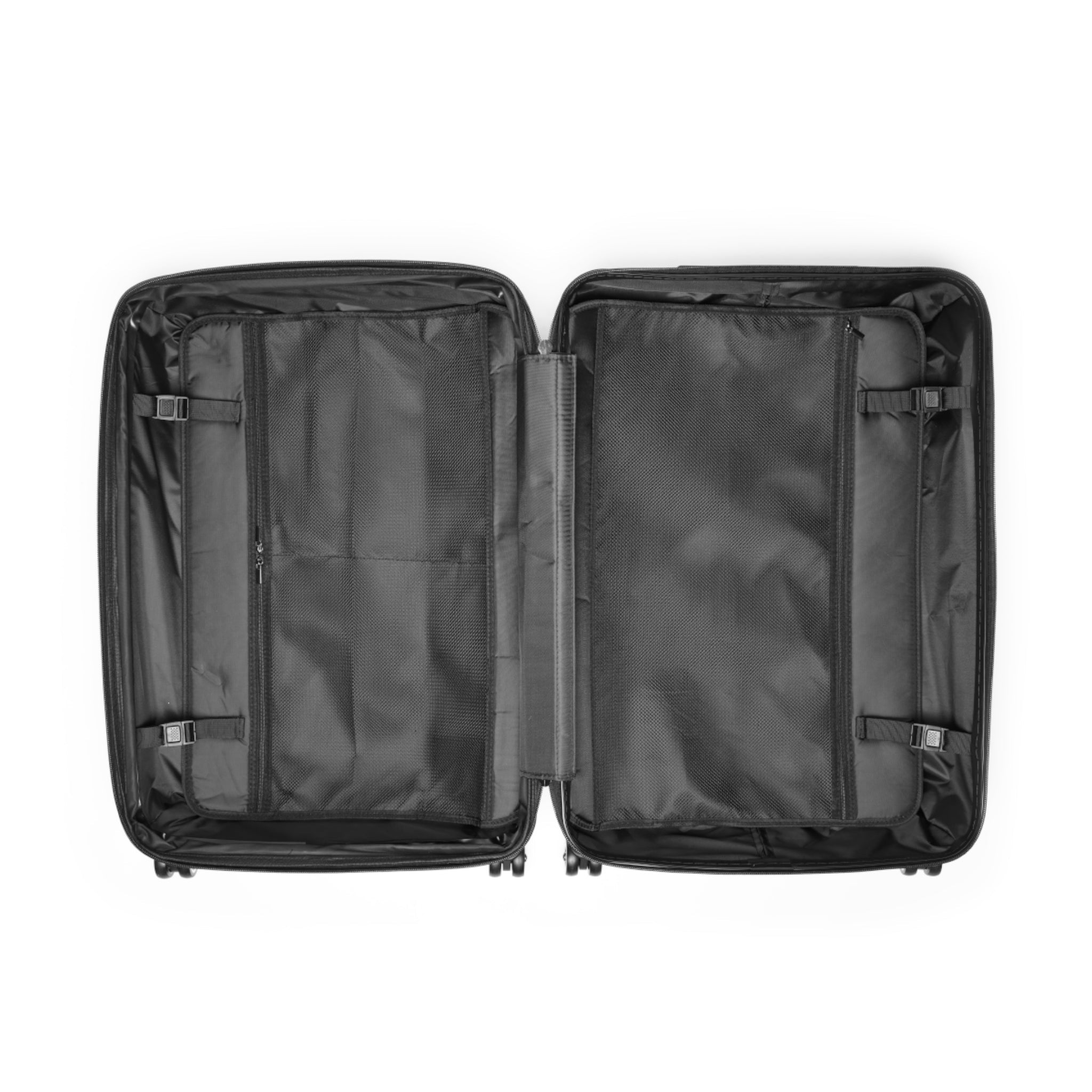 Feathered Night Carry - On Suitcase — Purple & Black Travel Luggage - Raven Quest Apparel