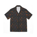 Hawaiian Shirt — Dark Skull Patterned Camp Shirt - Raven Quest Apparel