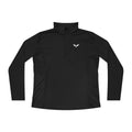 Ladies Quarter - Zip Pullover — Raven Quest Athletic Logo Performance Top - Raven Quest Apparel