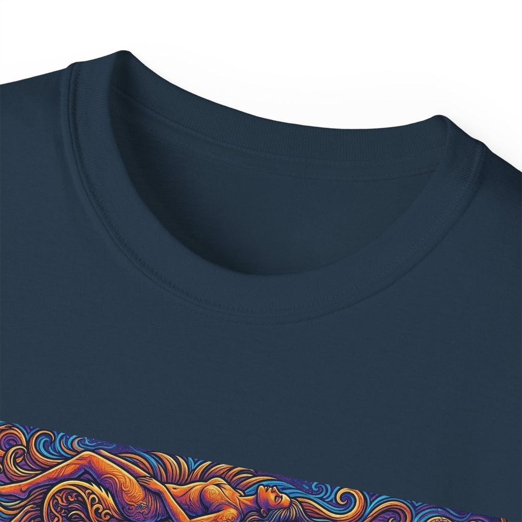 Lion Mandala T-Shirt — Colorful Psychedelic Lion Graphic Tee - Raven Quest Apparel