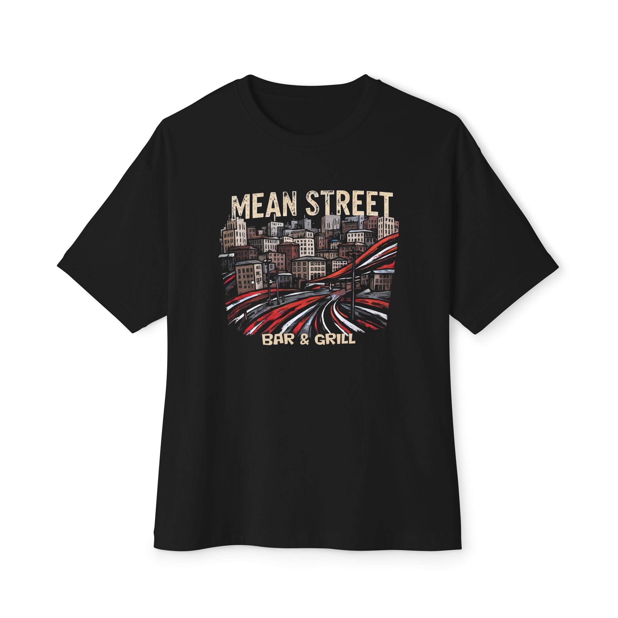 Mean Streets Tee - Raven Quest Apparel