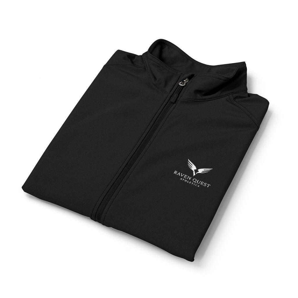 Men's Raven Quest Athletics Soft Shell Vest — Embroidered Raven Logo - Raven Quest Apparel