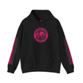 Panthera Rosa Girl Athletics Hoodie — Pink Panther Emblem Sweatshirt - Raven Quest Apparel