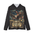 Patriotic Eagle Hoodie – "1776 America 250" Warmup Pullover - Raven Quest Apparel