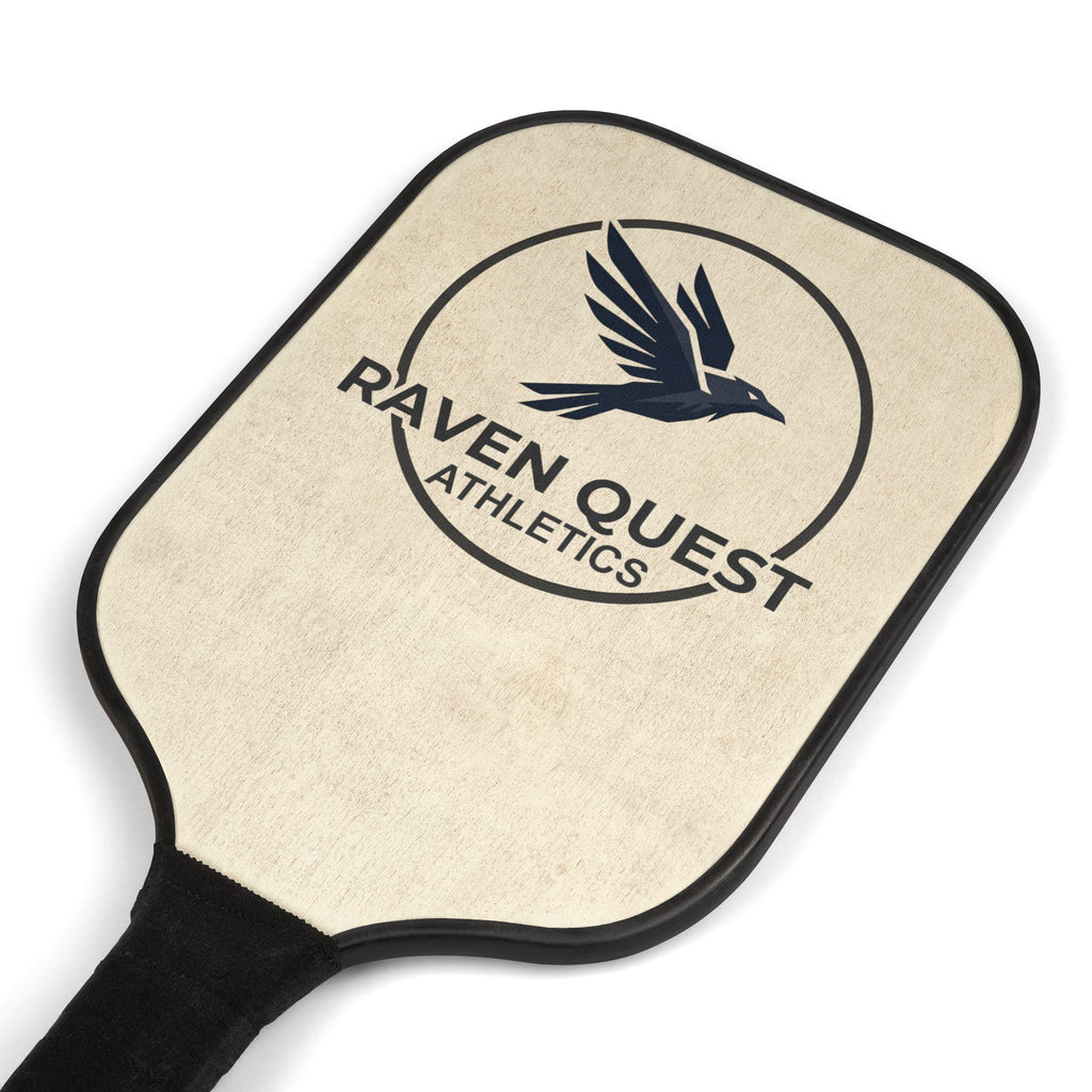 Pickleball Paddle Set — Raven Quest Athletics Logo Kit (2 Paddles + 2 Balls) - Raven Quest Apparel