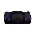 Purple Floral Night Duffel Bag — Dark Botanical Travel Bag - Raven Quest Apparel