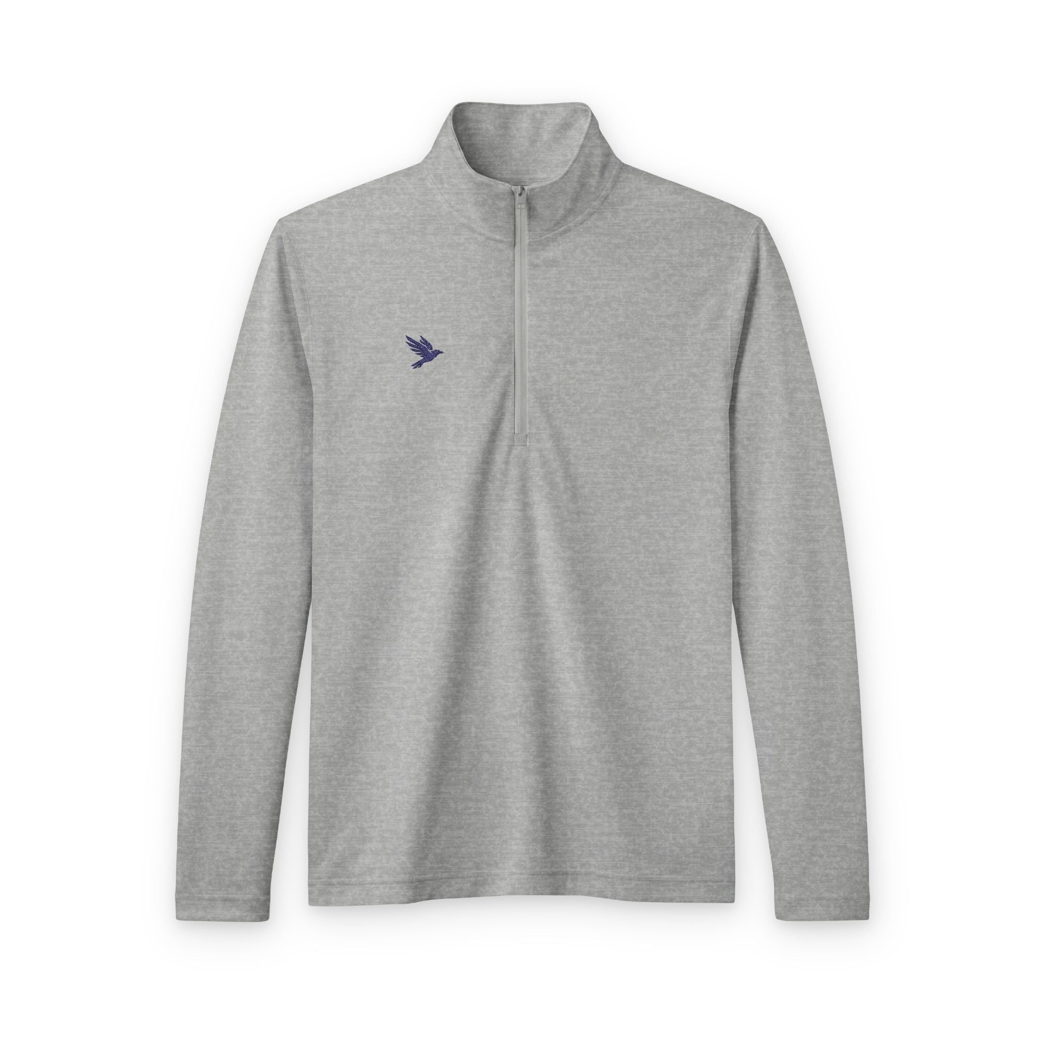 Quarter - Zip Pullover - Men's Heathered Performance Wicking Top | Raven Quest Apparel - Raven Quest Apparel