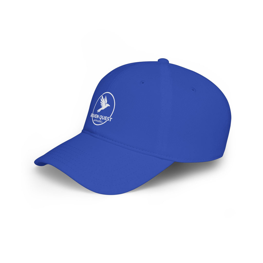 Raven Quest Low - Profile Baseball Cap — Embroidered Raven Logo Hat - Raven Quest Apparel