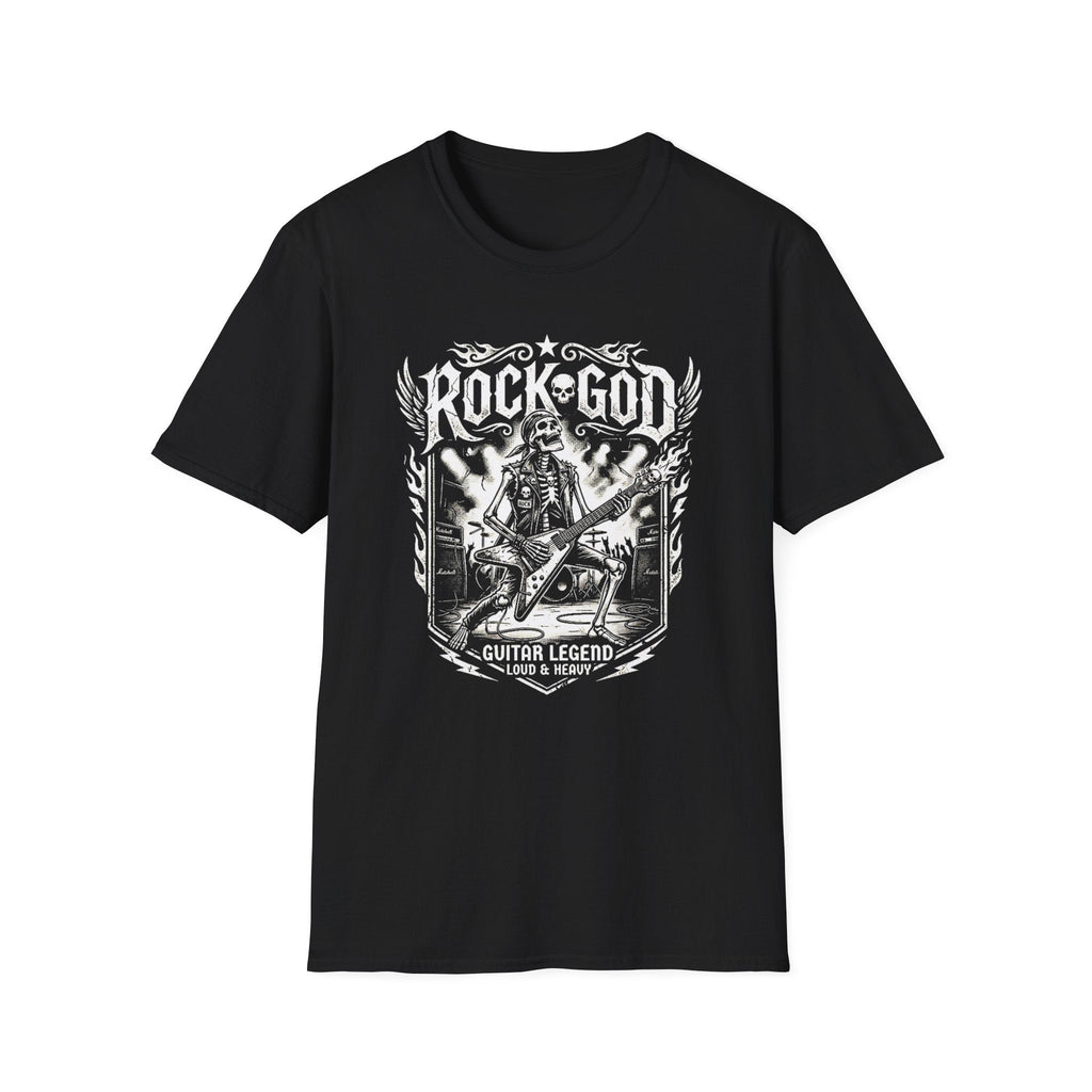 Rock God Graphic Tee | Raven Quest - Raven Quest Apparel