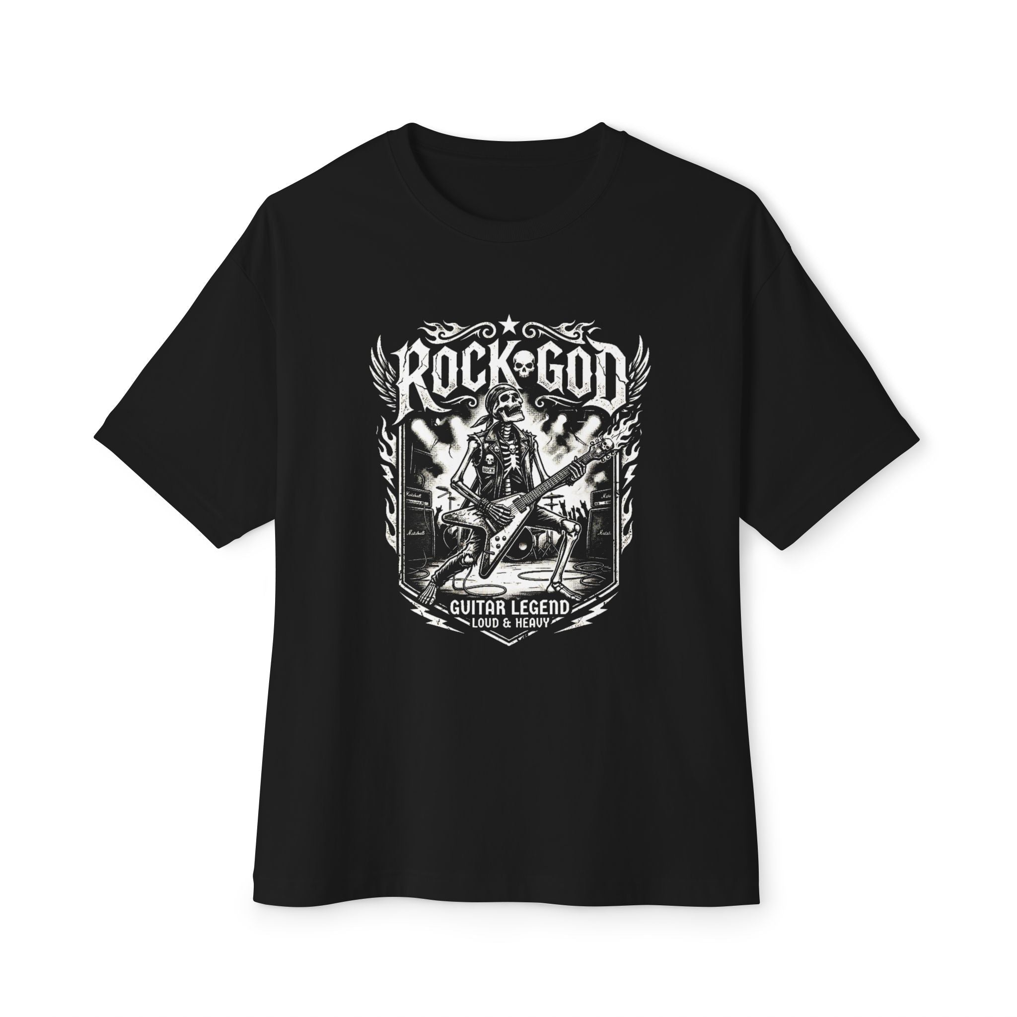 Rock God Graphic Tee | Raven Quest - Raven Quest Apparel