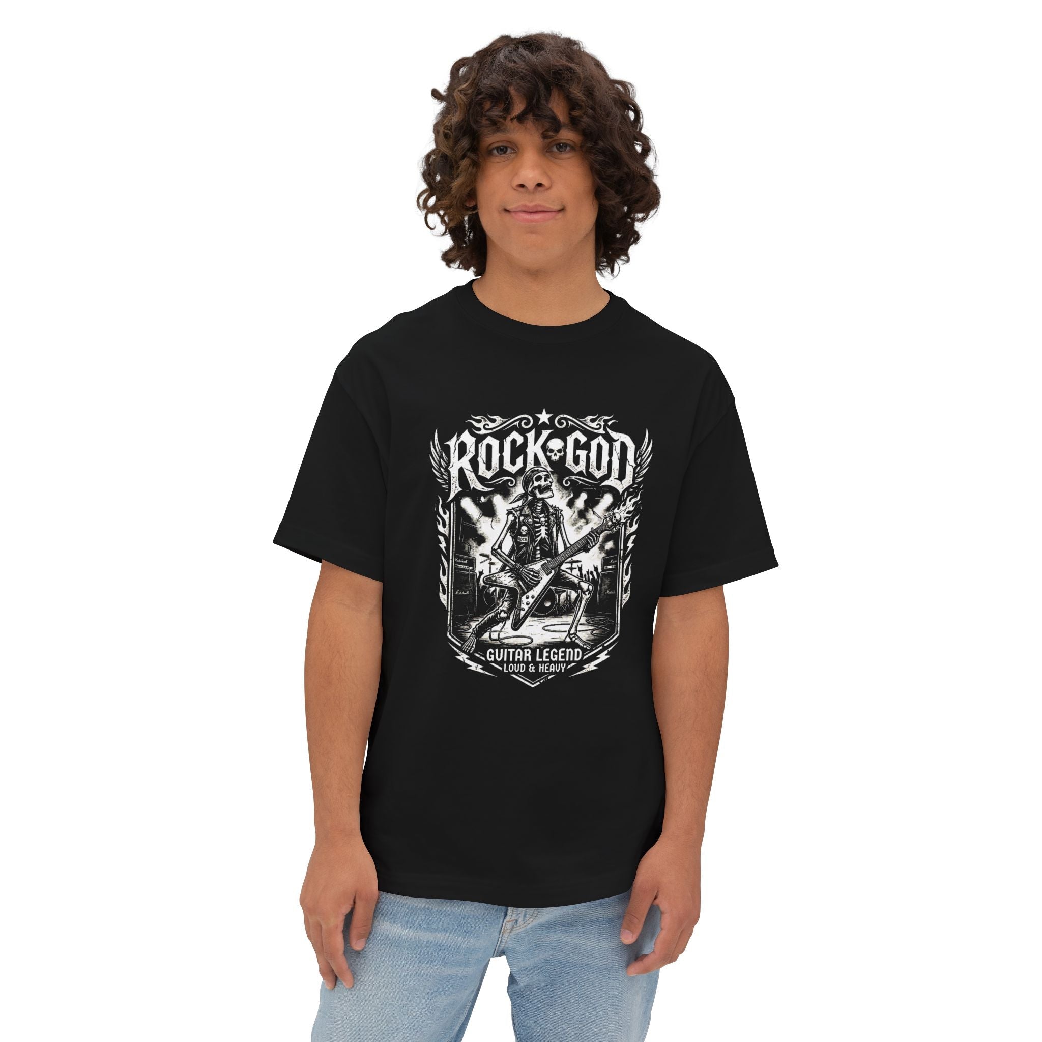 Rock God Graphic Tee | Raven Quest - Raven Quest Apparel
