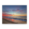 Sunset Beach Matte Canvas Print — Stretched Wall Art - Raven Quest Apparel