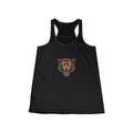 Tiger Mandala Racerback Tank Top — Women's Flowing Graphic Tank - Raven Quest Apparel